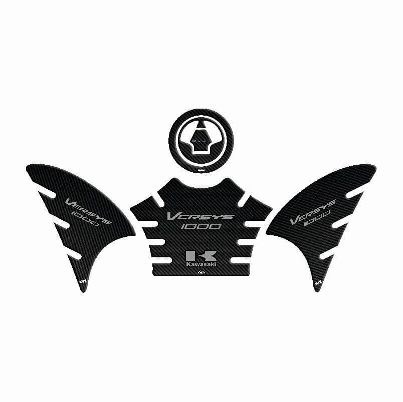 Kawasaki Versys 1000 Uyumlu Tank Pad Set 001 aksesuar