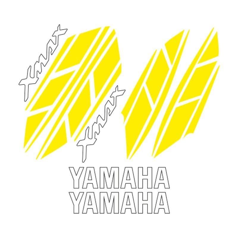 Yamaha Xmax Uyumlu Sticker Set 001 aksesuar