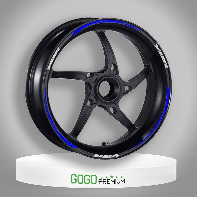 Reflektör Mavi Yamaha YBR Uyumlu 1 Set Jant Şeridi aksesuar