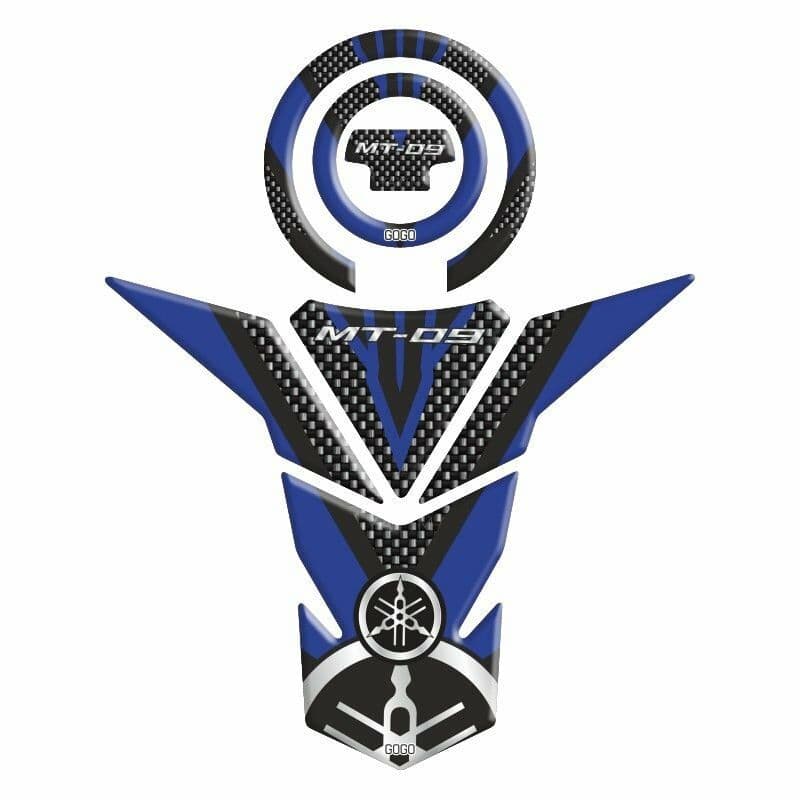 Yamaha MT09 2013 - 2018 Uyumlu Tank Pad Set 004 aksesuar
