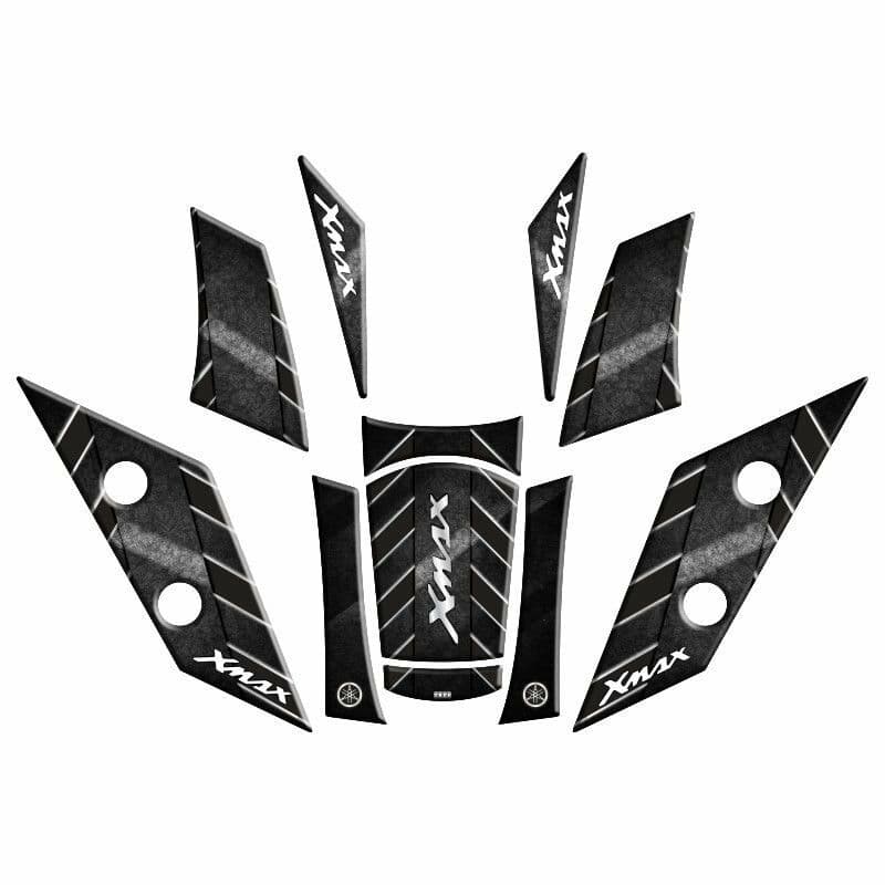 Yamaha Xmax 2018 - 2022 Uyumlu Tank Pad Set 003 aksesuar