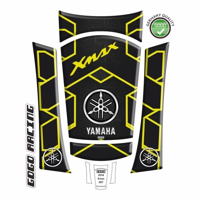 Yamaha Xmax 2018 - 2022 Uyumlu Tank Pad 013 aksesuar