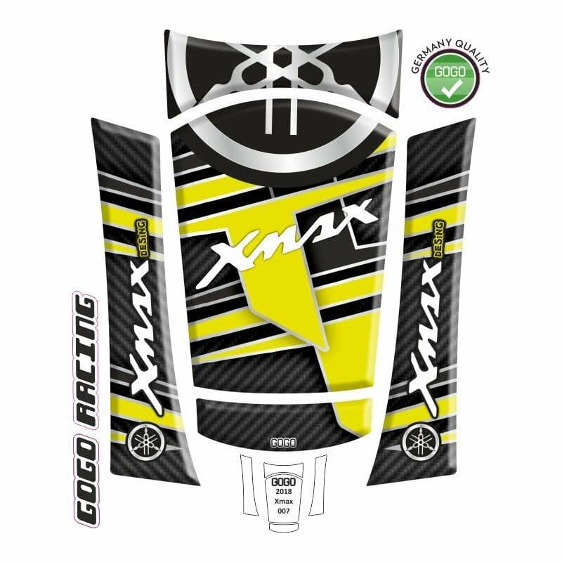 Yamaha Xmax 2018 - 2022 Uyumlu Tank Pad 014 aksesuar