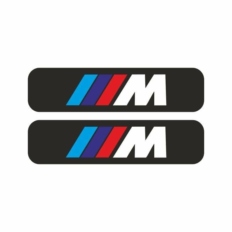 M DİK Logo Damla Stıcker aksesuar