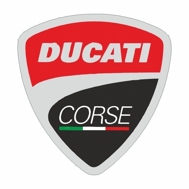 Ducatı Corse Uyumlu Logo Damla Stıcker aksesuar