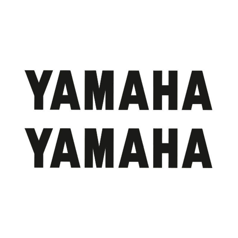 Yamaha Uyumlu (19X4 Cm) Sticker aksesuar