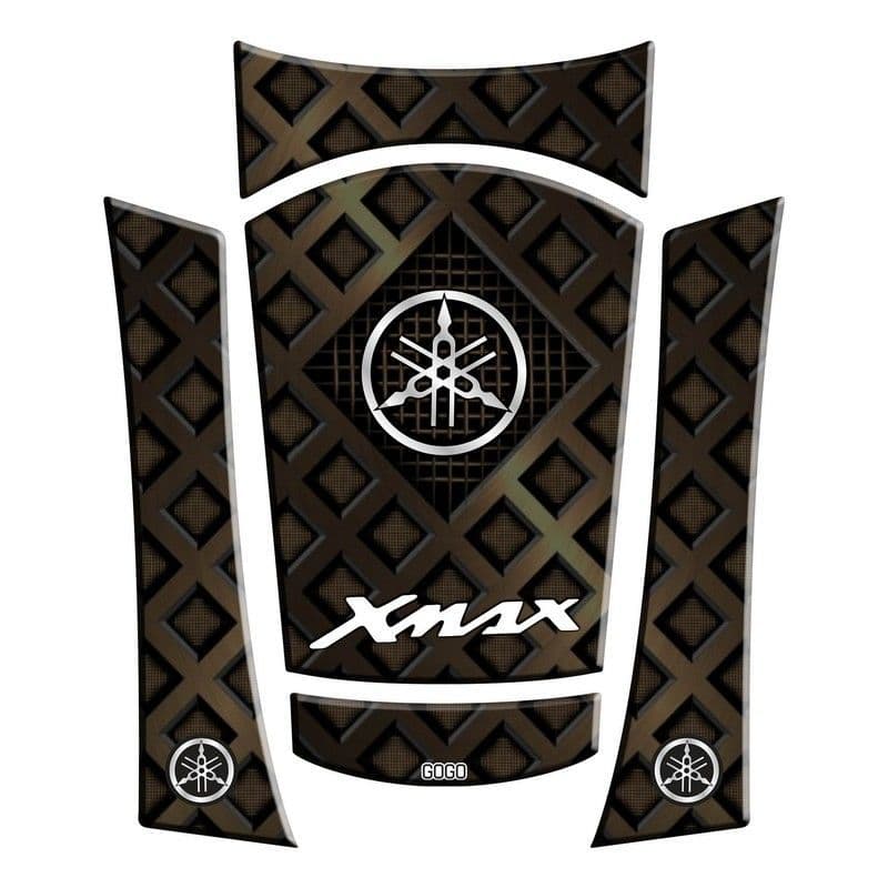 Yamaha Xmax 2018 - 2022 Uyumlu Tank Pad 004 aksesuar