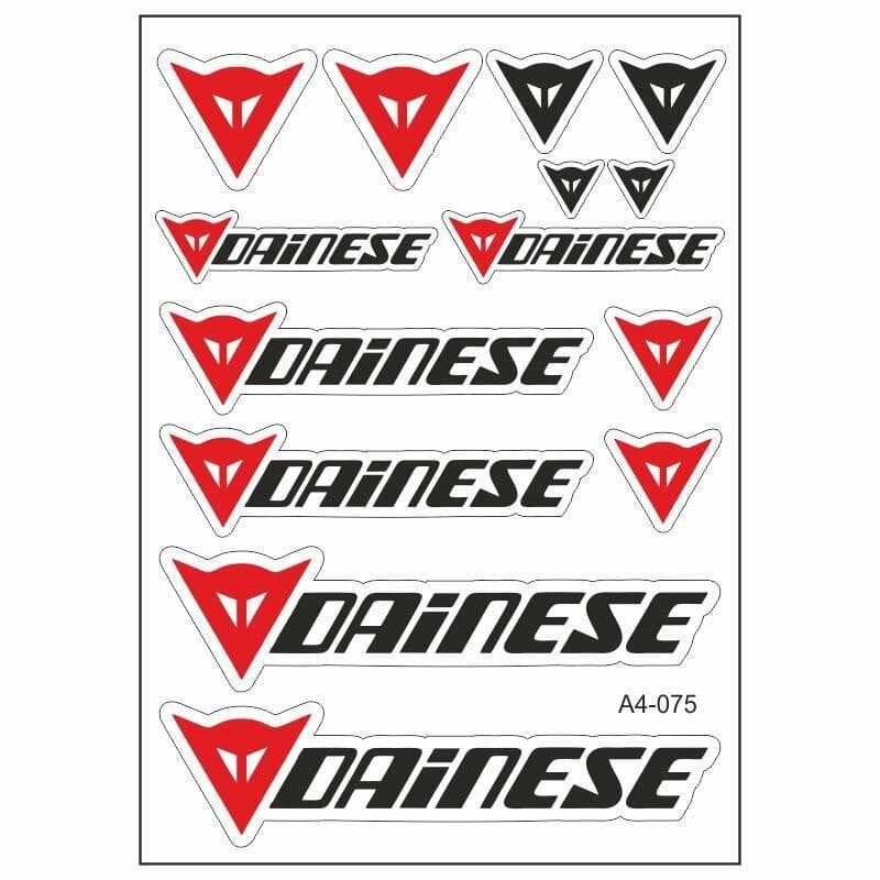 A4 Sticker 075 TEK Paket Çoklu Sticker aksesuar