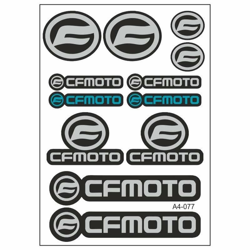 A4 Sticker 077 TEK Paket Çoklu Sticker aksesuar