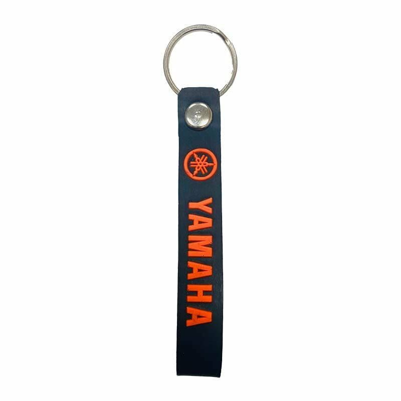 Yamaha Uyumlu Anahtarlık Siyah Turuncu aksesuar