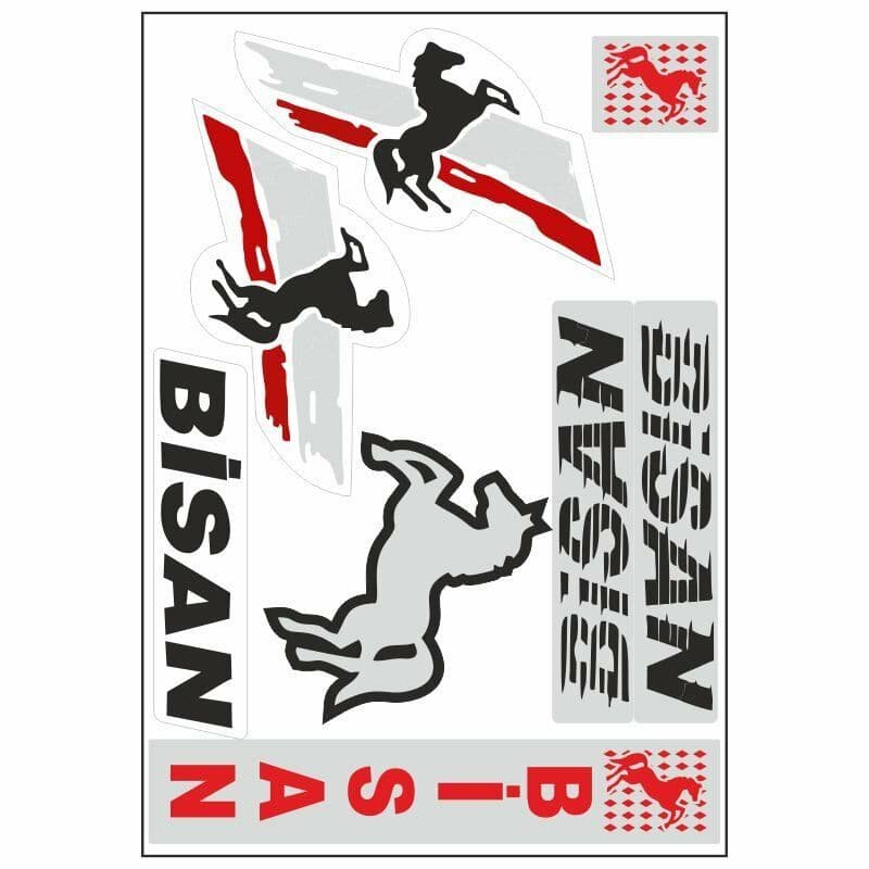 Bisan 004 Bisiklet Sticker aksesuar