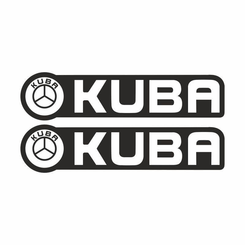 Kuba Siyah CG Depo Yan Damla Sticker aksesuar