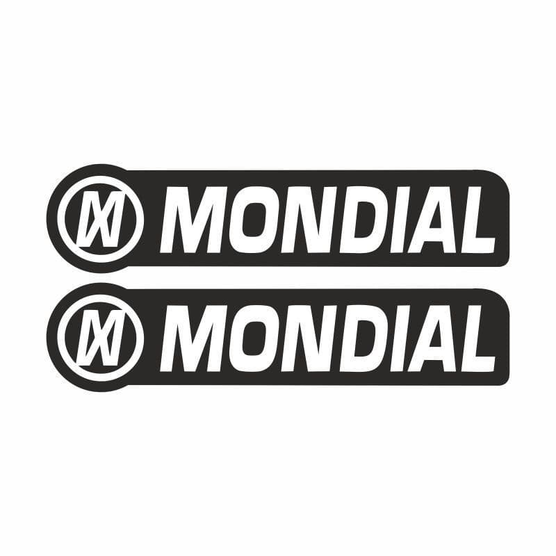 Mondial Siyah CG Depo Yan Damla Sticker aksesuar