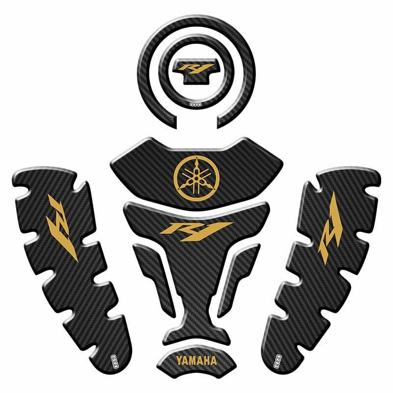 Yamaha R1 Uyumlu Tank PAD Set 001 aksesuar