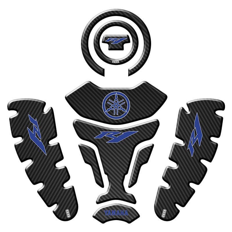 Yamaha R1 Uyumlu Tank PAD Set 004 aksesuar