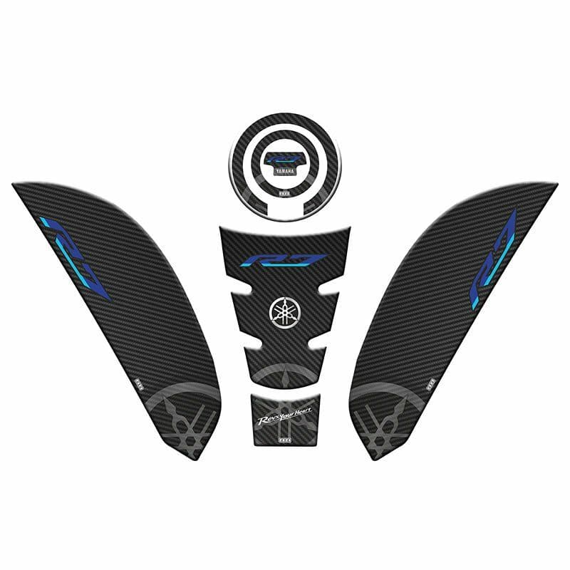 Yamaha R7 2021 - 2024 Uyumlu Tank PAD Set 002 aksesuar
