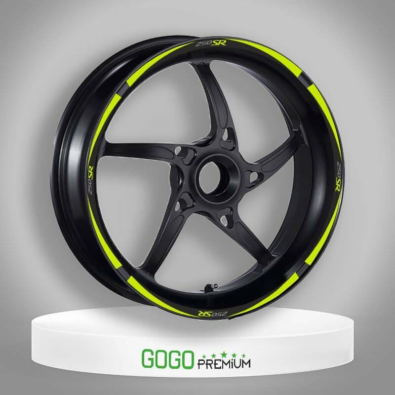 CF Moto 250 SR 2020 - 2024 Uyumlu 1 Set Jant Şeridi 002 aksesuar