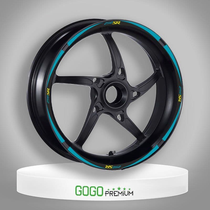 CF Moto 250 SR 2020 - 2024 Uyumlu 1 Set Jant Şeridi 001 aksesuar