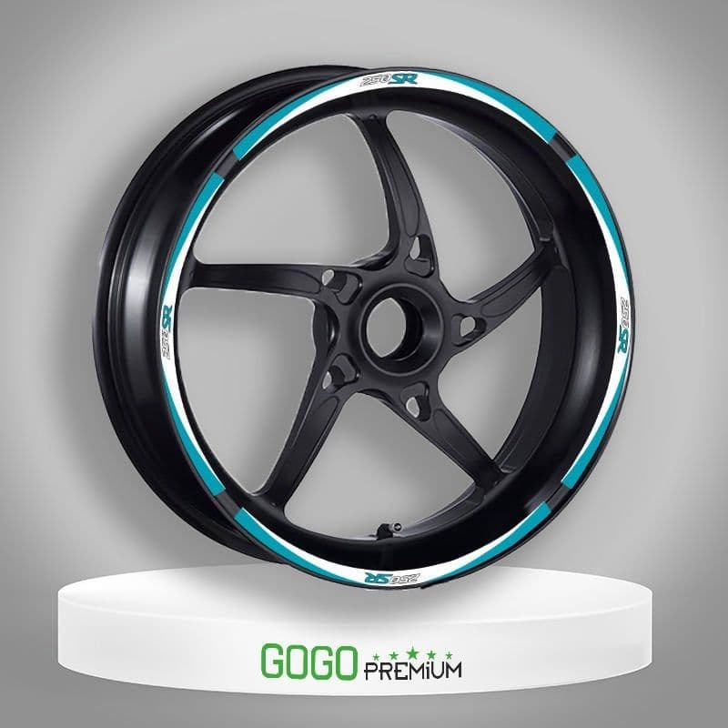 CF Moto 250 SR 2020 - 2024 Uyumlu 1 Set Jant Şeridi 003 aksesuar