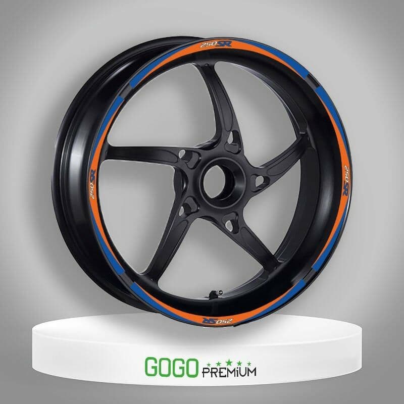 CF Moto 250 SR 2020 - 2024 Uyumlu 1 Set Jant Şeridi 005 aksesuar