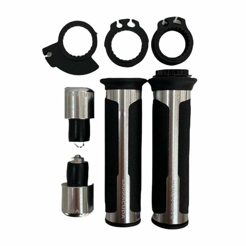 Motosiklet Universal Elcik Ve Topuz Seti GRİ aksesuar