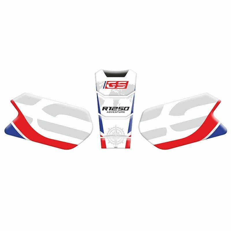 BMW GS R1250 2019 - 2024 Uyumlu Tank Pad Set 001 aksesuar