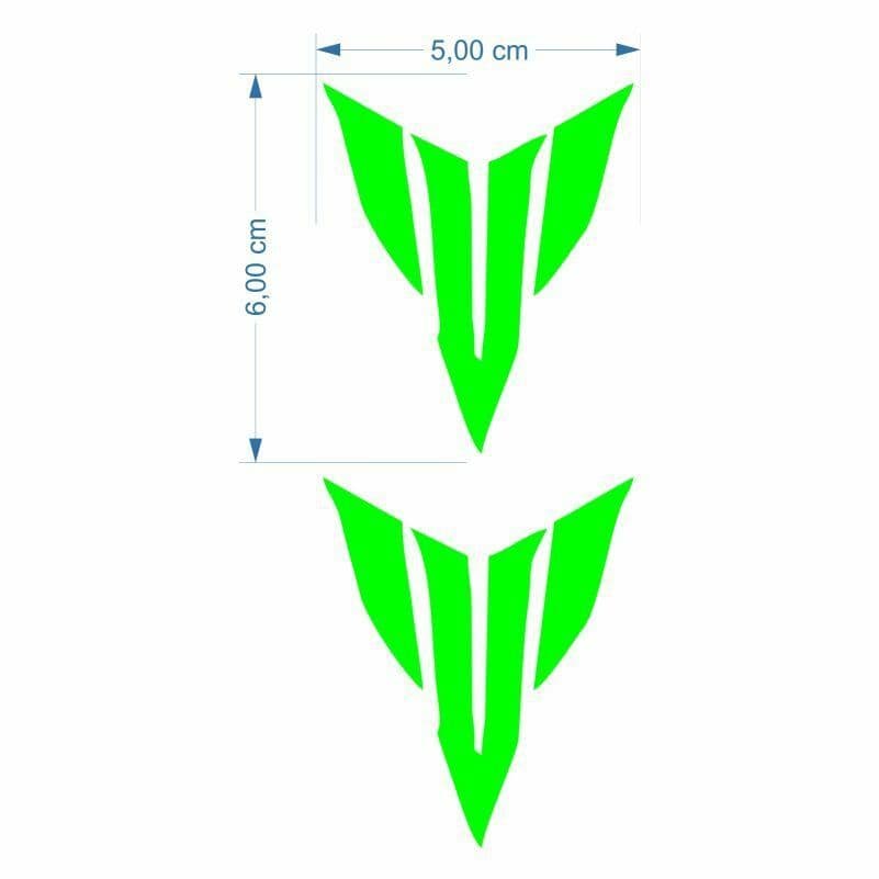 MT Logo 5 X 5 Cm Yeşil Sticker 2 Lİ aksesuar