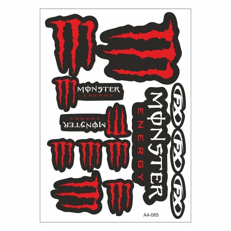 A4 Sticker 085 TEK Paket Çoklu Sticker aksesuar