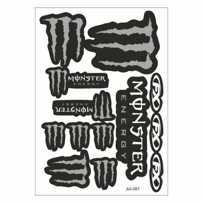 A4 Sticker 087 TEK Paket Çoklu Sticker aksesuar