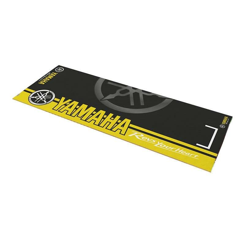 Yamaha Uyumlu Sarı Desenli 80 X 220 Cm Kaydırmaz Motosiklet Halısı aksesuar