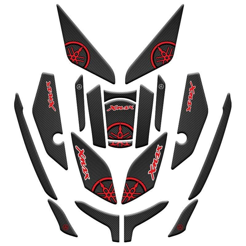 Yamaha Xmax 2023 - 2024 Uyumlu Tank Pad Set 002 aksesuar