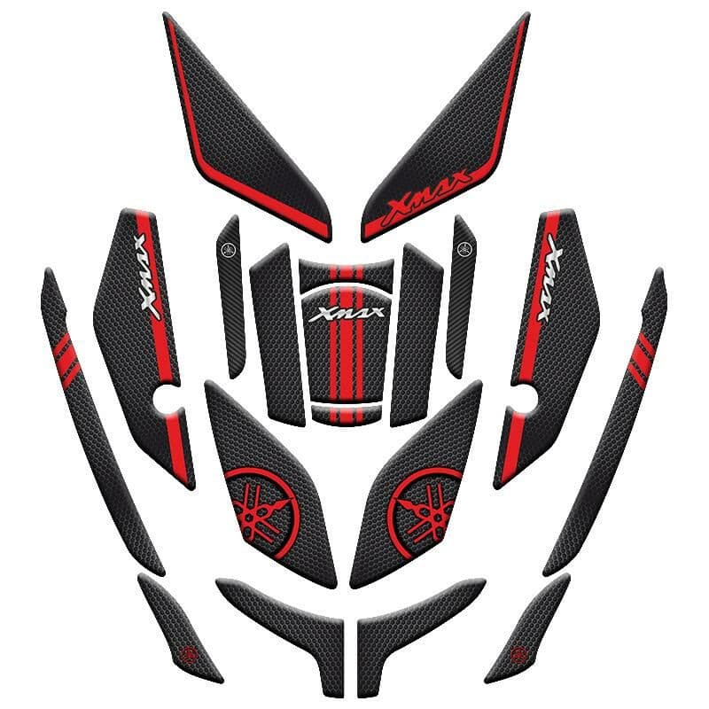 Yamaha Xmax 2023 - 2024 Uyumlu Tank Pad Set 006 aksesuar