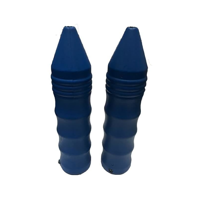 4 Parmak MAT Mavi Sivri Elcik Plastik aksesuar