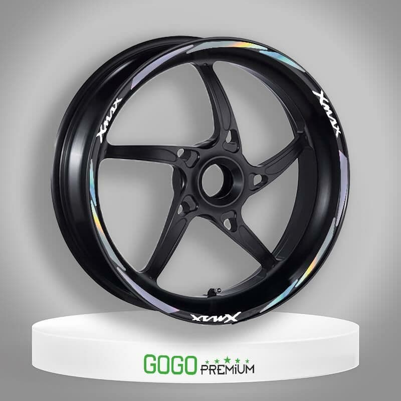 Hologramlı I Yamaha Xmax Uyumlu 1 Set Jant Şeridi aksesuar