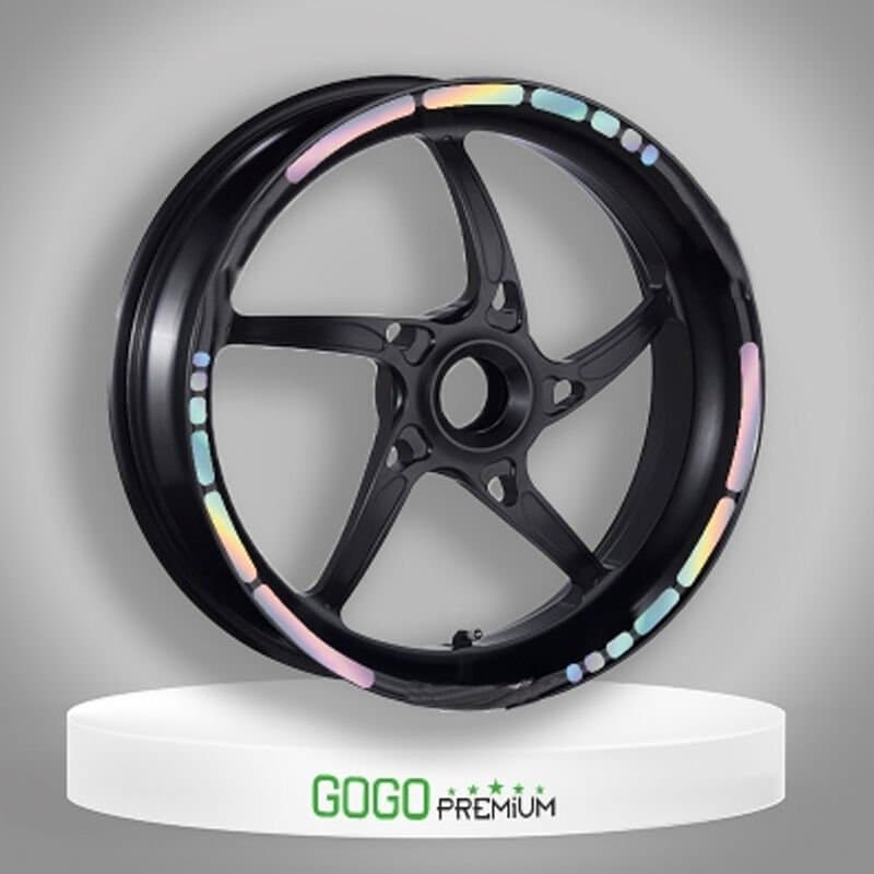 Hologramlı III Honda PCX Uyumlu 1 Set Jant Şeridi aksesuar