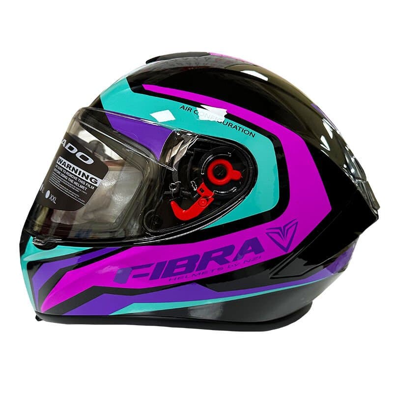 Fibra Full Face Kask Şeffaf Vizör Model 1 aksesuar