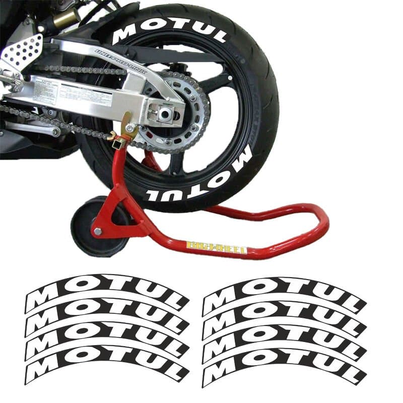 Motul Siyah 3D Lastik Yanak Yazısı aksesuar