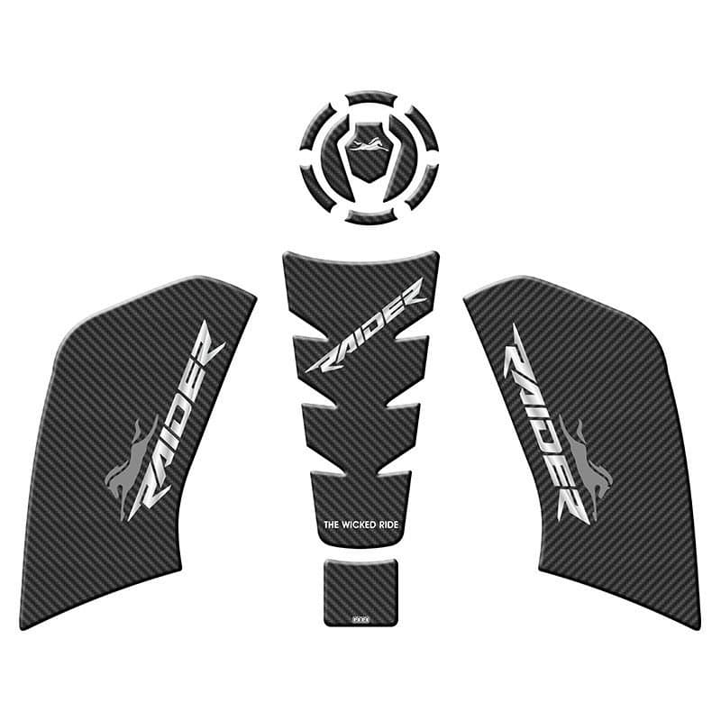 TVS Raıder 125 2023 - 2024 Uyumlu Tank PAD Set 001 aksesuar