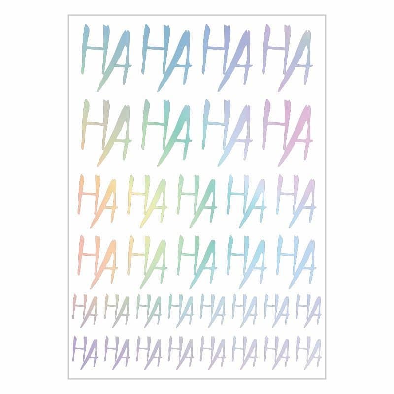 A4 Sticker Hologram 090 TEK Paket Çoklu Sticker aksesuar