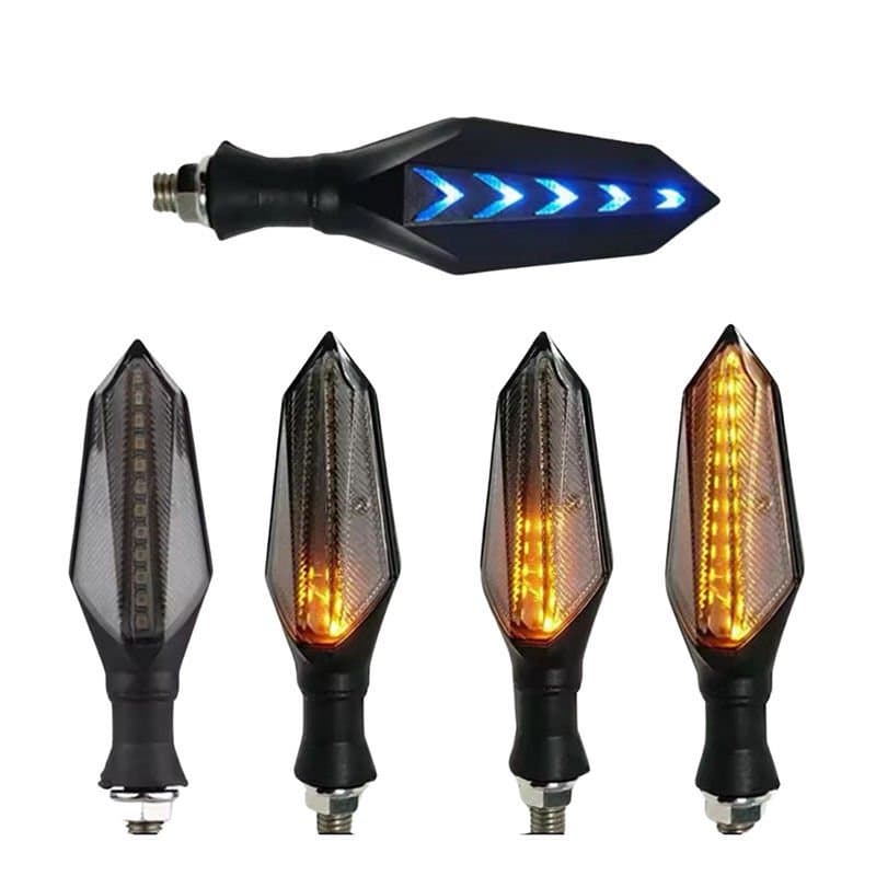 Universal Kayar Sarı LED Sinyal Mavi Renk Parklı aksesuar