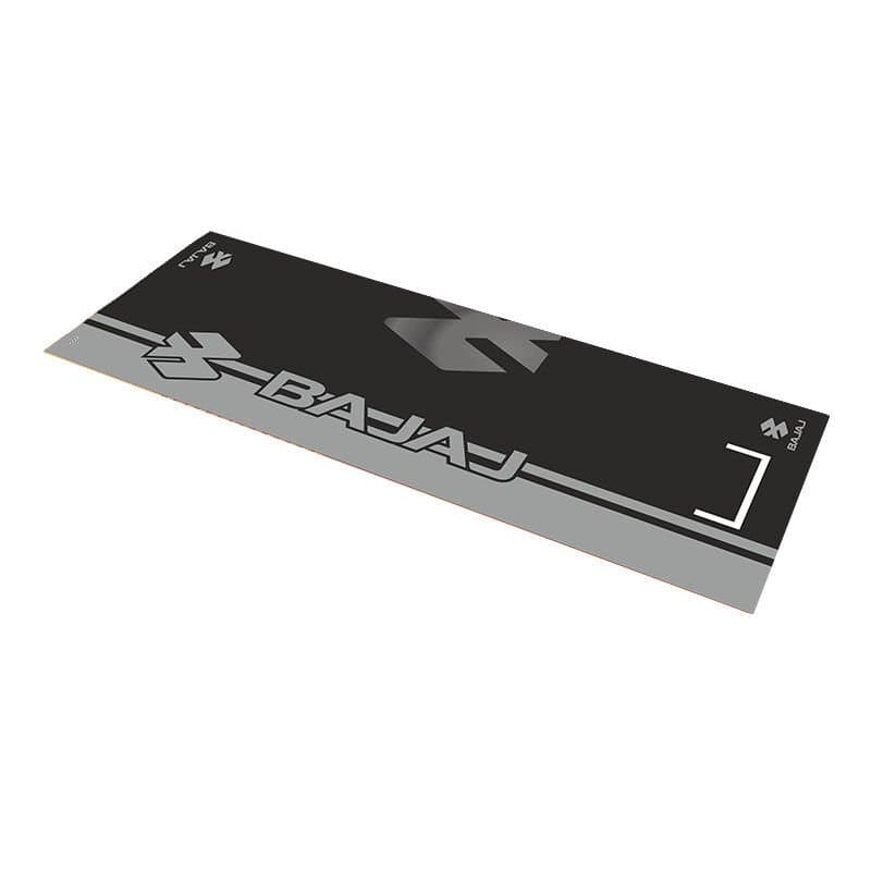 Bajaj GRİ Desenli 80 X 220 Cm Kaydırmaz Motosiklet Halısı aksesuar