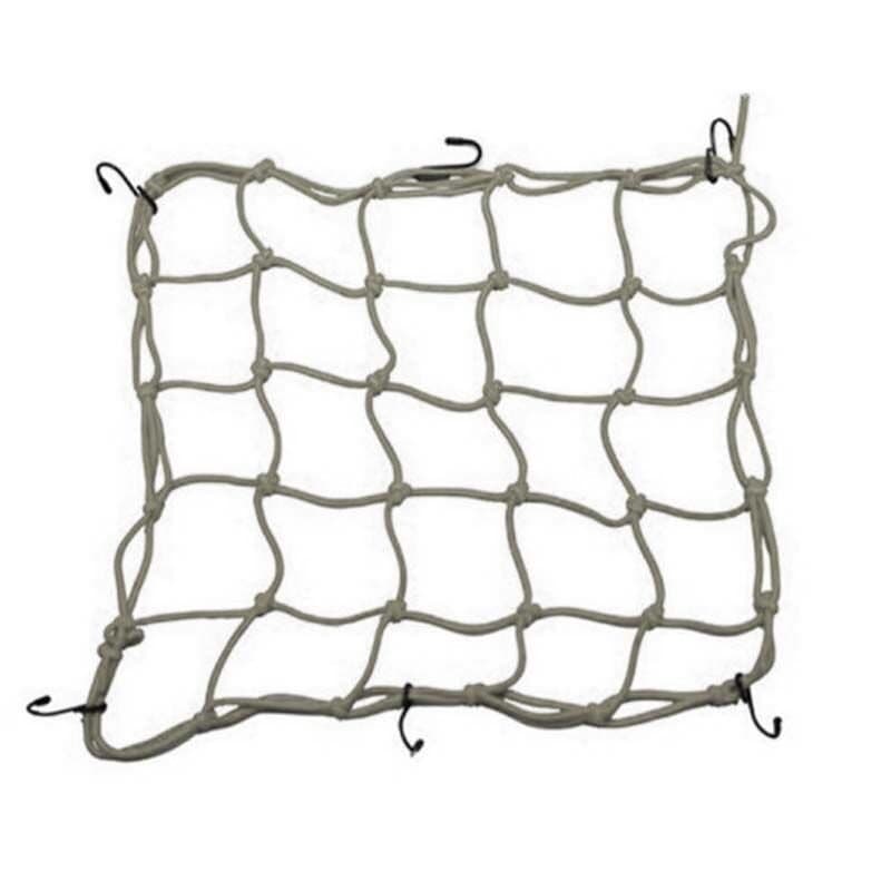 Universal GRİ Kask Filesi Metal Kancalı aksesuar