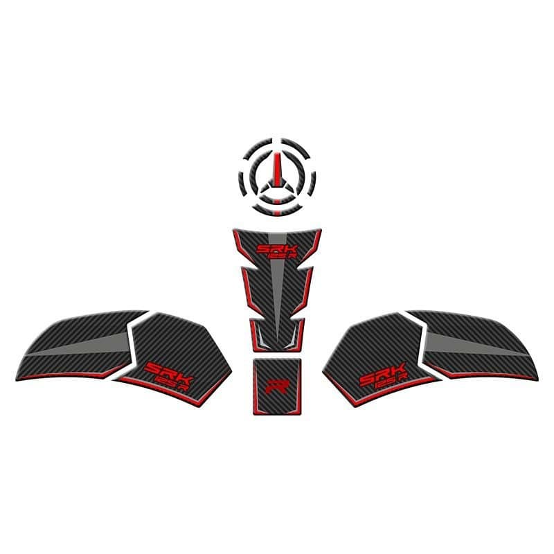 RKS SRK 125 R 2023 - 2025 Uyumlu Tank PAD Set 003 aksesuar