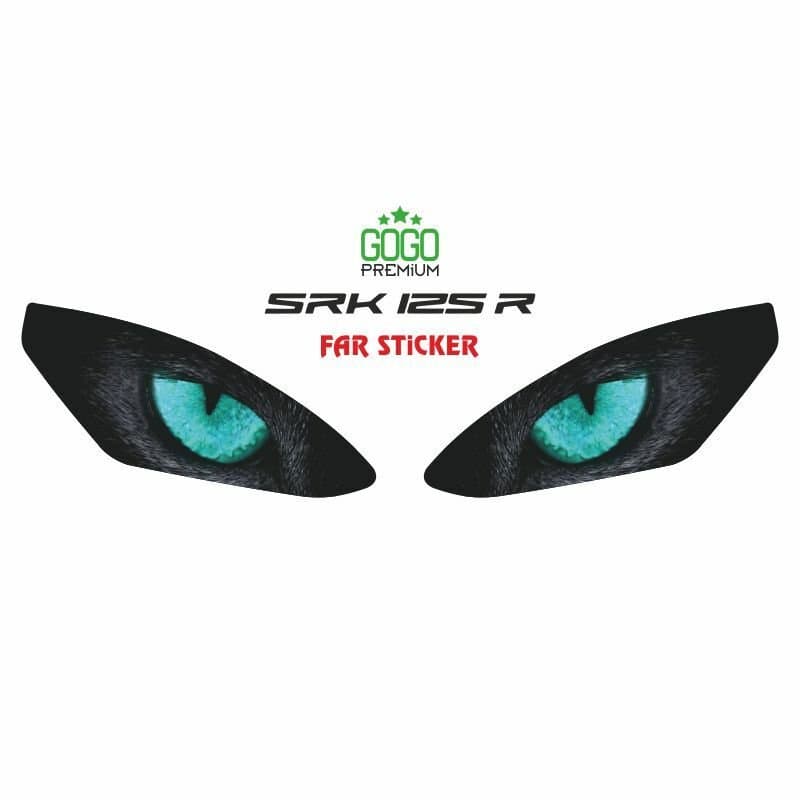RKS SRK 125 R 2023 - 2025 Uyumlu FAR Sticker Mavi aksesuar