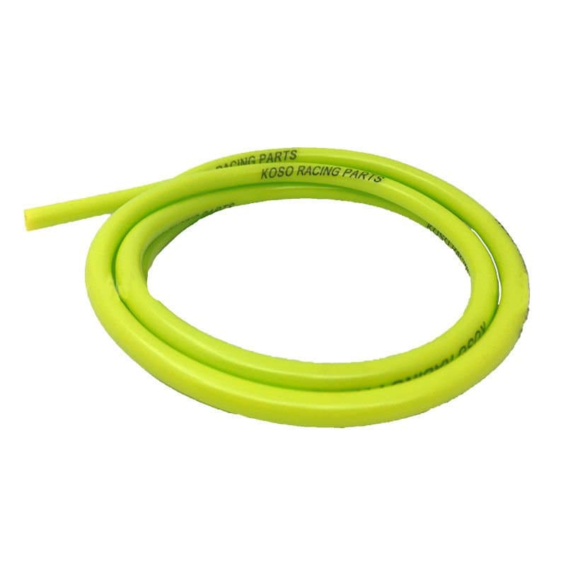 Universal Motosiklet Yakıt Hortumu Florasan Sarı Yüksek Sıcaklık Ve Yüksek Basınca Dayanıklı 5 X 8 MM 155 CM aksesuar