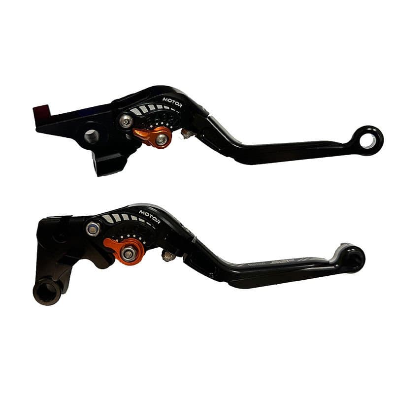 Yamaha MT07 MT09 Uyumlu Uyumlu Katlanabilir Uzayabilir Manet Turuncu aksesuar
