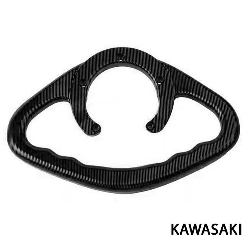 Kawasaki Depo Üstü Yolcu Tutamaç Tutamak Siyah aksesuar