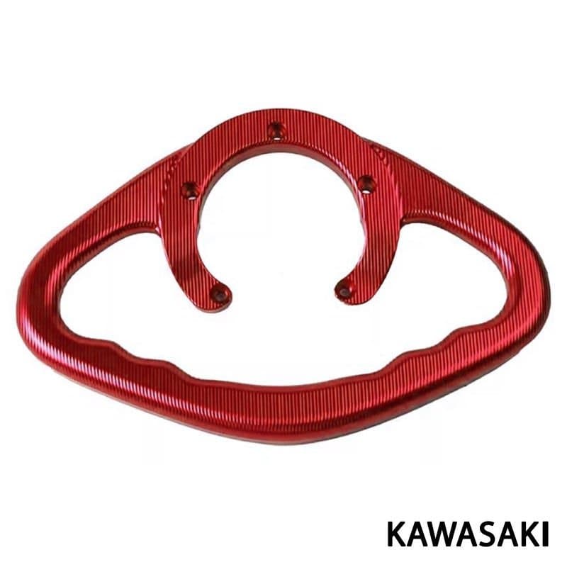 Kawasaki Depo Üstü Yolcu Tutamaç Tutamak Kırmızı aksesuar