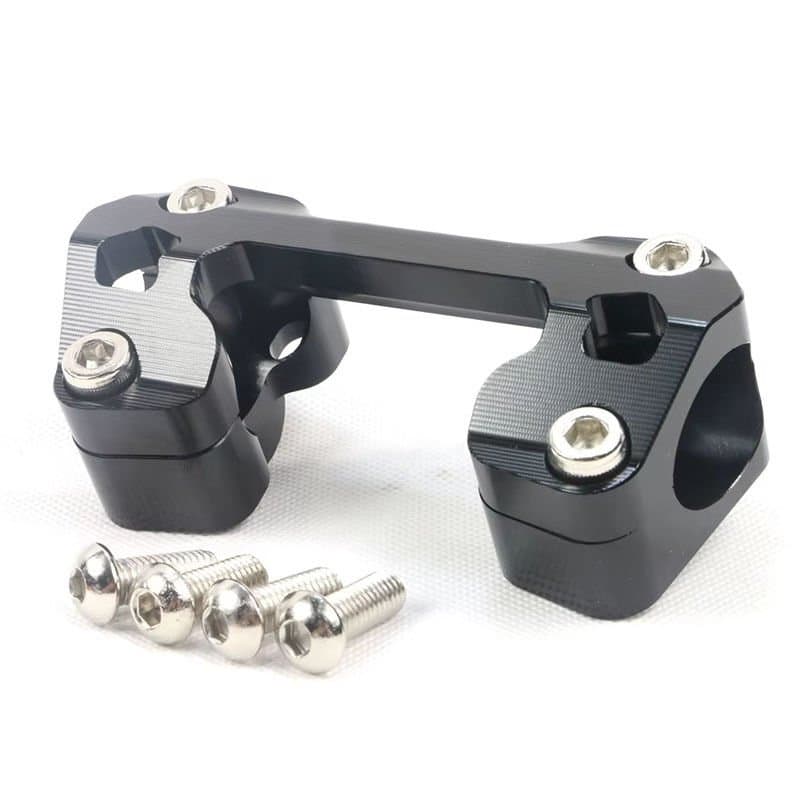 Universal Motosiklet Gidon Kelepçesi 28 Mm Siyah aksesuar