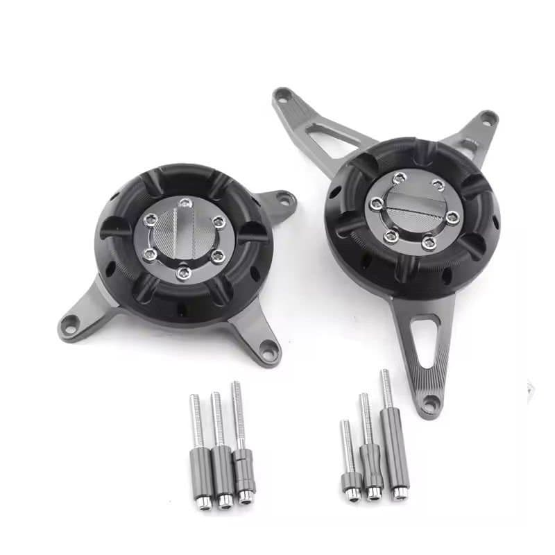 Honda CB650F Uyumlu Motor Blok Koruması Set Füme aksesuar